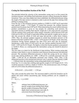Casing design | PDF