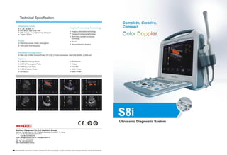 S8i new Color Doppler Scanner