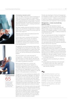 EFMD Global Focus: Volume 08 Issue 02 | 2014 3
• Increasing corporate autism
Since the 1980s, corporations have increasing...