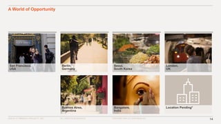 ©2016–17 MINERVA PROJECT, INC. 14ALL RIGHTS RESERVED. PROPRIETARY & CONFIDENTIAL
A World of Opportunity
Berlin,
Germany
Bangalore,
India
Buenos Aires,
Argentina
Seoul,
South Korea
San Francisco,
USA
Location Pending*
London,
UK
 