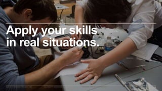 ©2016–17 MINERVA PROJECT, INC. 26ALL RIGHTS RESERVED. PROPRIETARY & CONFIDENTIAL
Apply your skills
in real situations.
 