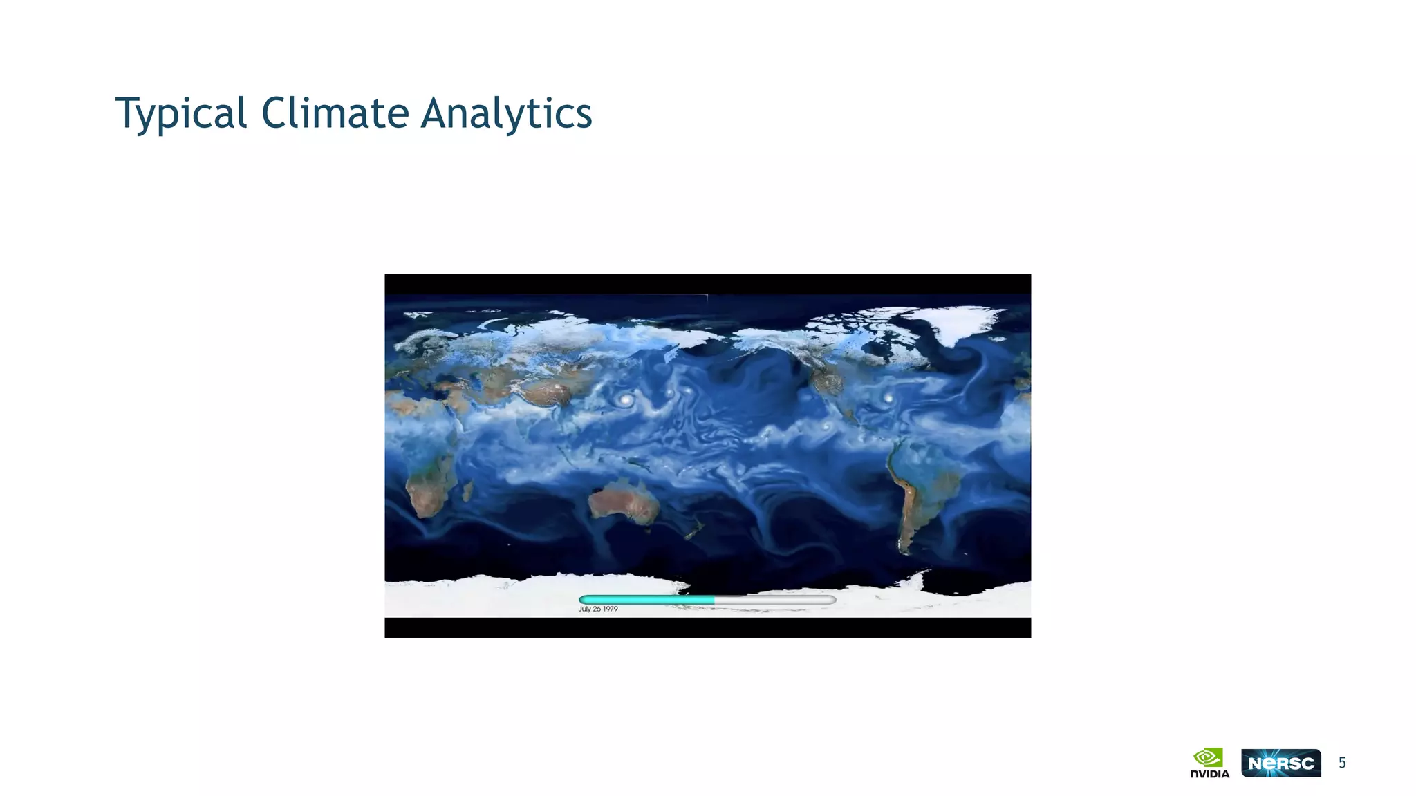 Typical Climate Analytics
5
 