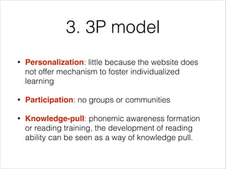 E-learning website observation & analysis: Starfall.com