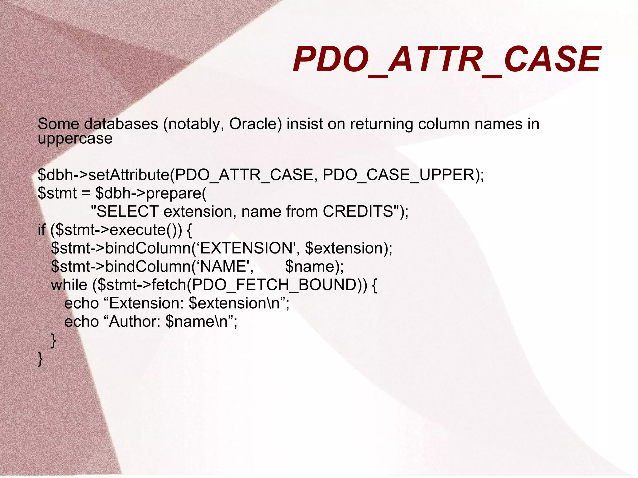 Switching it on Need to enable PDO in your php.ini 