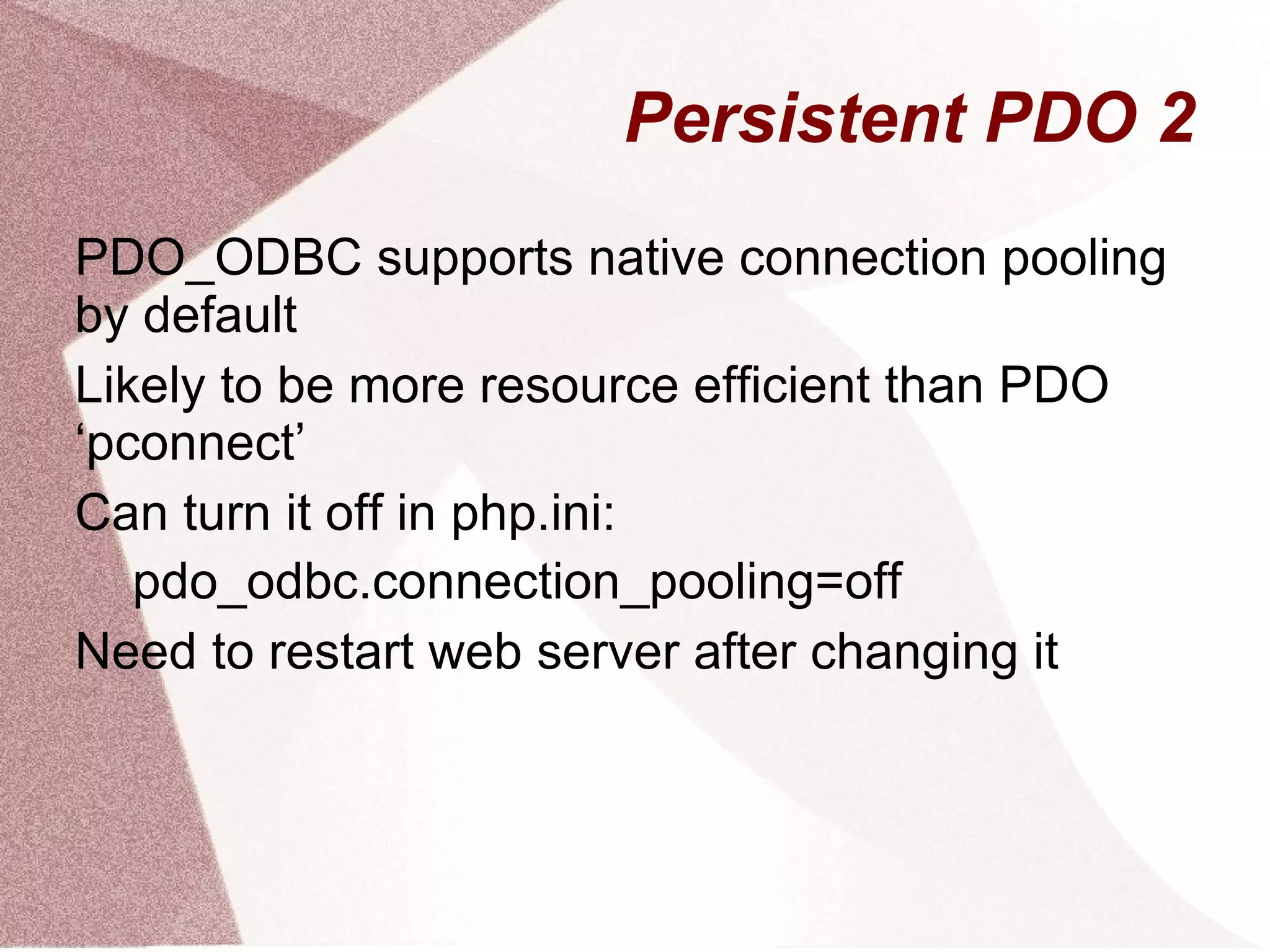 ODBC V3, IBM DB2  [PDO_ODBC] 