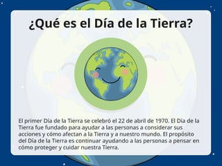 Dia de la Tierra - De Twinkle - Educación | PPTX