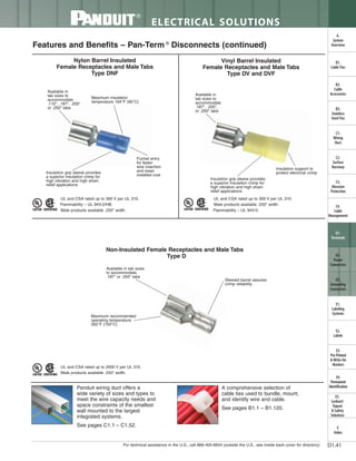 Panduit Cable Ties, Enclosures, Electrical Safety, Identification, Heat Shrink & Wiring Duct 