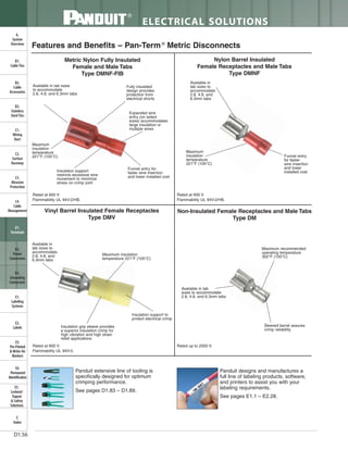 Panduit Cable Ties, Enclosures, Electrical Safety, Identification, Heat Shrink & Wiring Duct 