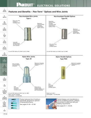 Panduit Cable Ties, Enclosures, Electrical Safety, Identification, Heat Shrink & Wiring Duct 