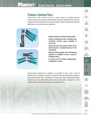 Panduit Cable Ties, Enclosures, Electrical Safety, Identification, Heat Shrink & Wiring Duct 