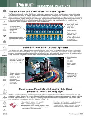 Panduit Cable Ties, Enclosures, Electrical Safety, Identification, Heat Shrink & Wiring Duct 