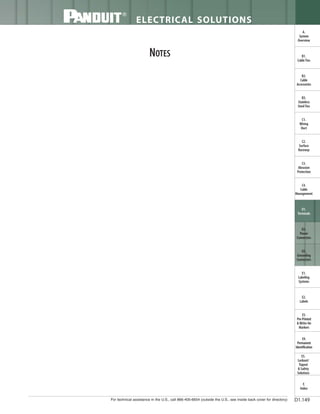 Panduit Cable Ties, Enclosures, Electrical Safety, Identification, Heat Shrink & Wiring Duct 