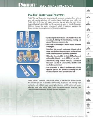 Panduit Cable Ties, Enclosures, Electrical Safety, Identification, Heat Shrink & Wiring Duct 