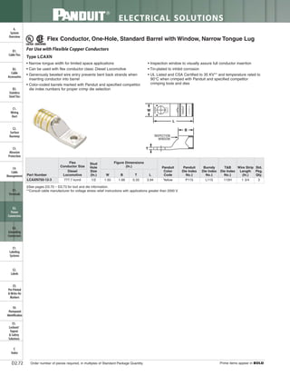 Panduit Cable Ties, Enclosures, Electrical Safety, Identification, Heat Shrink & Wiring Duct 