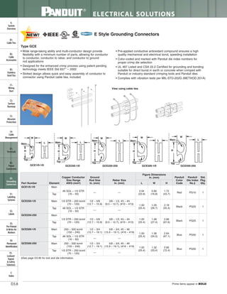 Panduit Cable Ties, Enclosures, Electrical Safety, Identification, Heat Shrink & Wiring Duct 