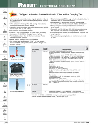 Panduit Cable Ties, Enclosures, Electrical Safety, Identification, Heat Shrink & Wiring Duct 
