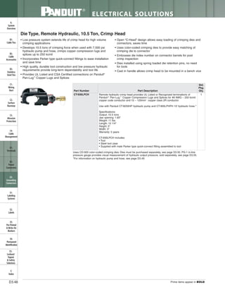 Panduit Cable Ties, Enclosures, Electrical Safety, Identification, Heat Shrink & Wiring Duct 