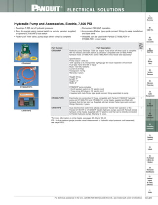 Panduit Cable Ties, Enclosures, Electrical Safety, Identification, Heat Shrink & Wiring Duct 