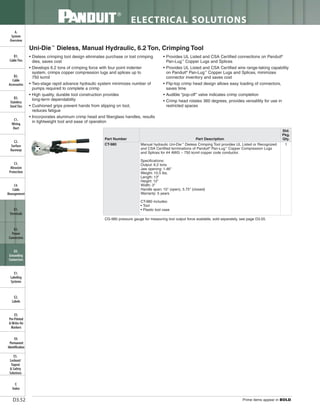 Panduit Cable Ties, Enclosures, Electrical Safety, Identification, Heat Shrink & Wiring Duct 