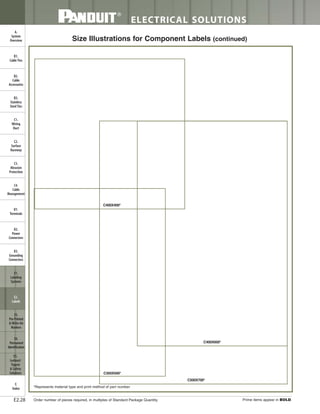 Panduit Cable Ties, Enclosures, Electrical Safety, Identification, Heat Shrink & Wiring Duct 