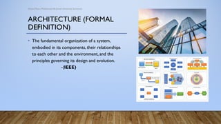 Software Architecture 1