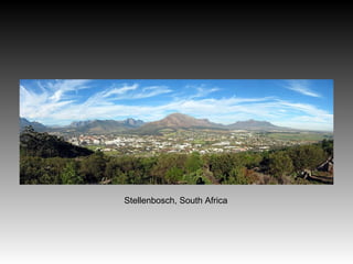 Stellenbosch, South Africa 