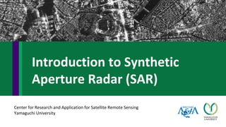 Introduction to Synthetic Aperture Radar (SAR) | PDF