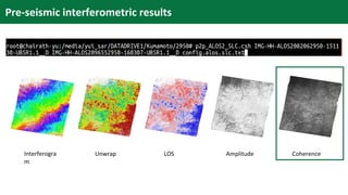 Earthquake Damage Detection Using SAR Interferometric Coherence | PDF