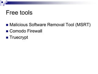 Privacy on FacebookFebruary 12, 2009 – 6:25 AM This is an excellent article that lists 10 ways to protect your privacy on Facebook.  Read the article for the full details, but here’s a quick summary:Use Your Friend Lists Remove Yourself From Facebook Search Results Remove Yourself From Google Avoid the Infamous Photo/Video Tag Mistake Protect Your Albums Prevent Stories From Showing Up in Your Friends’ News Feeds Protect Against Published Application Stories Make Your Contact Information Private Avoid Embarrassing Wall Posts Keep Your Friendships Private Good advice for all Facebook users.