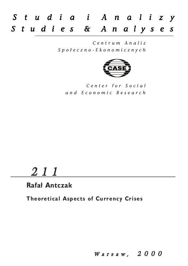 the three generations of currency crises models The theoretical models of currency crises can be divided into three generations of models: first-generation models,. the three generations of currency crises models The theoretical models of currency crises can be divided into three generations of models: first-generation models,.