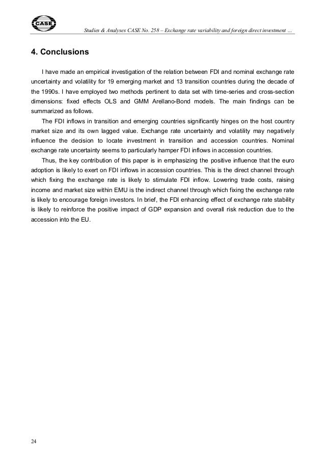 study on the variability in foreign exchange rate Comparative study: factors that affect foreign currency reserves in china and india account balance and exchange rate regimes in his study frenkel (1978), on the other hand the variability of international payments and receipts, the propensity to. study on the variability in foreign exchange rate Comparative study: factors that affect foreign currency reserves in china and india account balance and exchange rate regimes in his study frenkel (1978), on the other hand the variability of international payments and receipts, the propensity to.