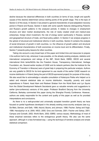 Professor of Economics, Chairman of the Council of the CASE – Center for Social and Economic 
Research in Warsaw, Chairman of the Supervisory Board of the CASE-Ukraine in Kiev, Member of 
the Board of Trustees of the Institute for the Economy in Transition in Moscow, former First Deputy 
Minister of Finance (1989-1990), Member of Parliament (1991-1993) and Member of the Monetary 
Policy Council of the National Bank of Poland (1998-2004). In the last decade he has been 
involved in policy advising and policy research in Belarus, Bosnia and Herzegovina, Bulgaria, 
Georgia, Iraq, Kazakhstan, Kyrgyzstan, Macedonia, Moldova, Mongolia, Romania, Russia, Serbia, 
Ukraine and Uzbekistan and in a number of international research projects related to monetary and 
fiscal policies, currency crises, EU and EMU enlargement, and political economy of transition. 
Consultant of the World Bank and UNDP. 
Oleksandr Rohozynsky 
Executive Director of CASE Ukraine. He holds masters degrees in Applied Mathematics, 
Economics, Policy Analysis, and Business Administration, and is working towards his Ph.D. in 
Policy Analysis at the RAND Graduate School, Santa Monica, CA, USA. He is economist and 
researcher with over 6 years of experience working in Ukraine and the US, including: leading and 
managing projects for Ukrainian think-tank; working with various international organizations, 
including World Bank, Soros International Economic Advisory Group, HIID/CASE; and providing 
support and advise to decision-makers in Ministry of Economy, Ministry of Finance and Prime- 
Minister of Ukraine. 
Irina Sinitsina 
Irina Sinitsina, (Ph.D., Moscow State University, 1975) is a leading researcher at the Institute of 
International Economic and Political Studies, Russian Academy of Sciences (Moscow, Russia) and 
CASE's Senior Researcher, Member of the Board of Directors of CASE - Transcaucasus in Tbilisi, 
Georgia. She specializes in the analysis of social policy, including social security systems, social 
services, labor market, income and employment policies in Russia, Poland, Georgia, Ukraine and 
other FSU and Central /Eastern European countries. Since 1992, she has advised Russian 
ministries, governmental agencies, and the Central Bank of the Russian Federation on various 
social and employment policy issues. She is an author or co-author of over 40 monographs, 
chapters and articles published in academic magazines on the issues of social policy, social 
security, income and employment policies in transition economies. 
4 
 