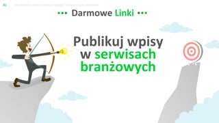 DamianSlimak.pl
Jak poprawić pozycję strony w Google? X skutecznych sposobów!31
Darmowe Linki
Publikuj wpisy
w serwisach
b...