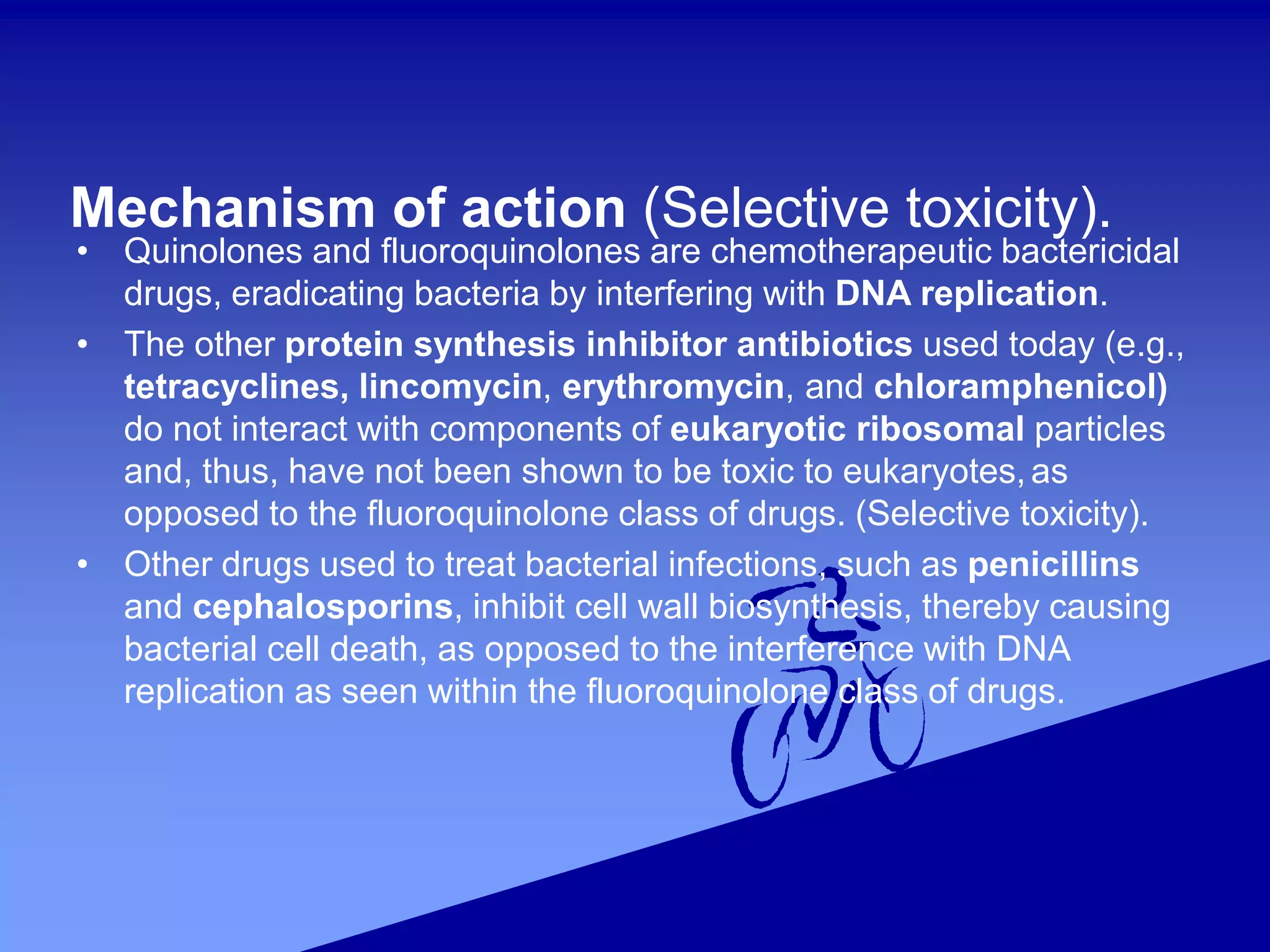 Antibiotic Quinolone history,classification,mechanism of action and ...