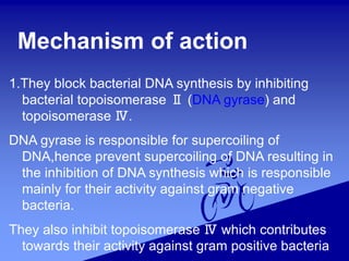 Antibiotic Quinolone history,classification,mechanism of action and ...