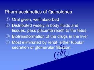 Antibiotic Quinolone history,classification,mechanism of action and ...