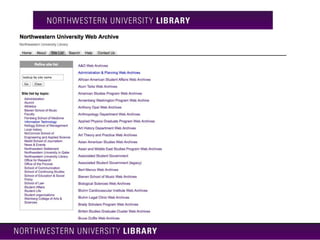 Image of WAS public interface
 