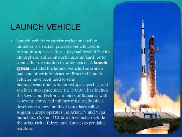 satellite launch report