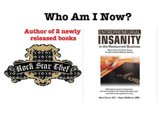 Who Am I Now? <ul><li>Author of 2 newly released books </li></ul>