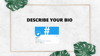 DESCRIBE YOUR BIO
 