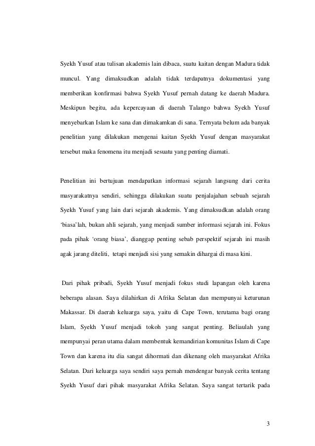 Jurnal Penelitian Makam Syekh Yusuf