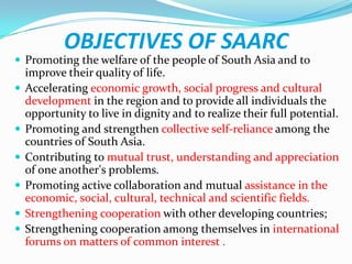 Saarc Development Goals SAARC | PPTX