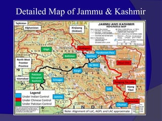 Detailed Map of Jammu & Kashmir
 