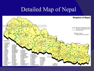 Detailed Map of Nepal
 