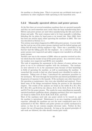 Machinery Safety Risk Assessment of a Metal Packaging Company | PDF