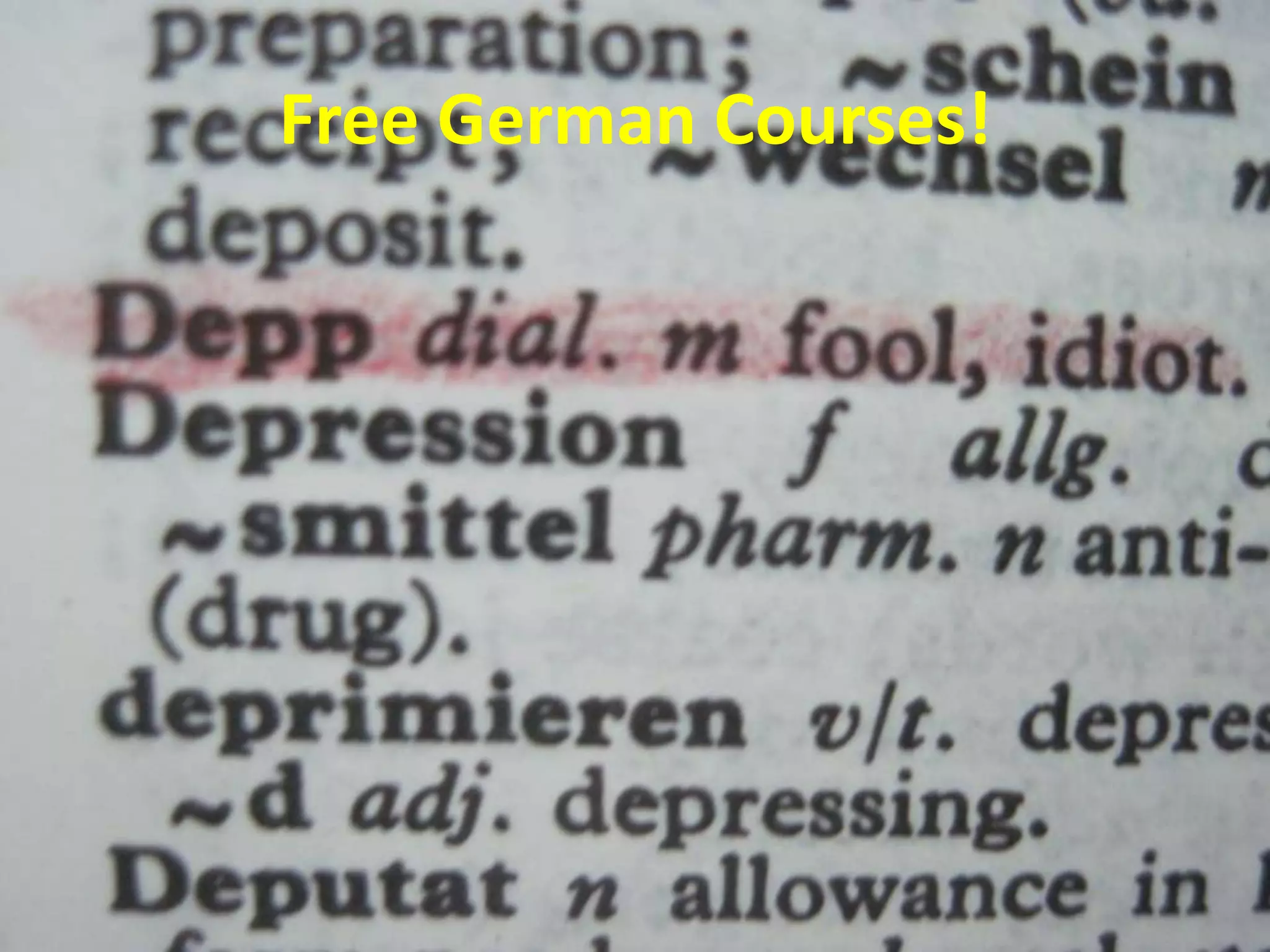 Free German Courses!