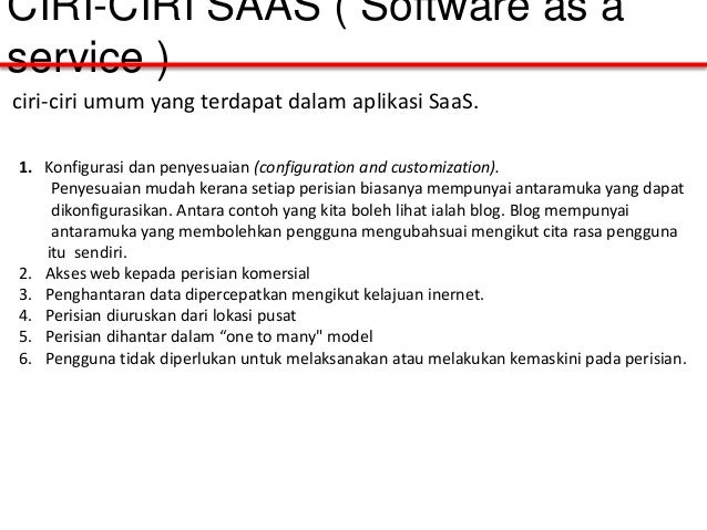 Software as a Service (Malay)