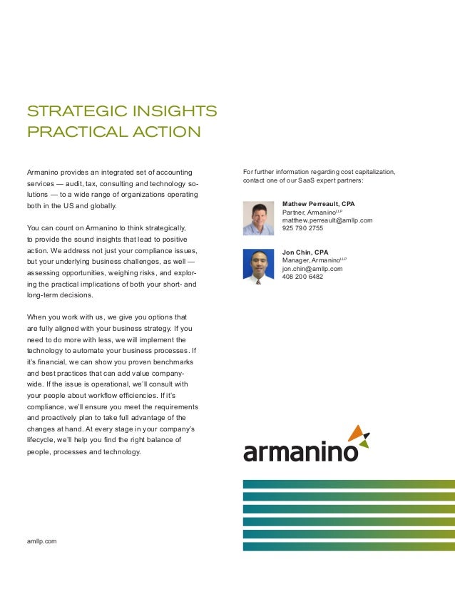 SaaS Companies When to Capitalize Costs (includes survey results)