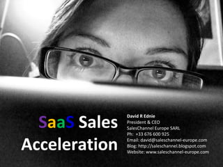 SaaS Sales Acceleration Program