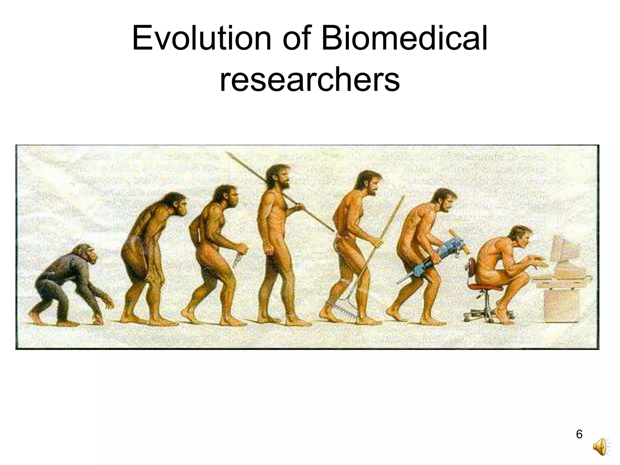 6
Evolution of Biomedical
researchers
 